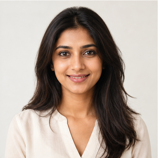 Generated portrait of Priya Mehta persona
